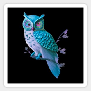 Beautiful Fantasy OWL LOVERS t-shirt hoodie apparel mug case notebook pillow wall art Magnet